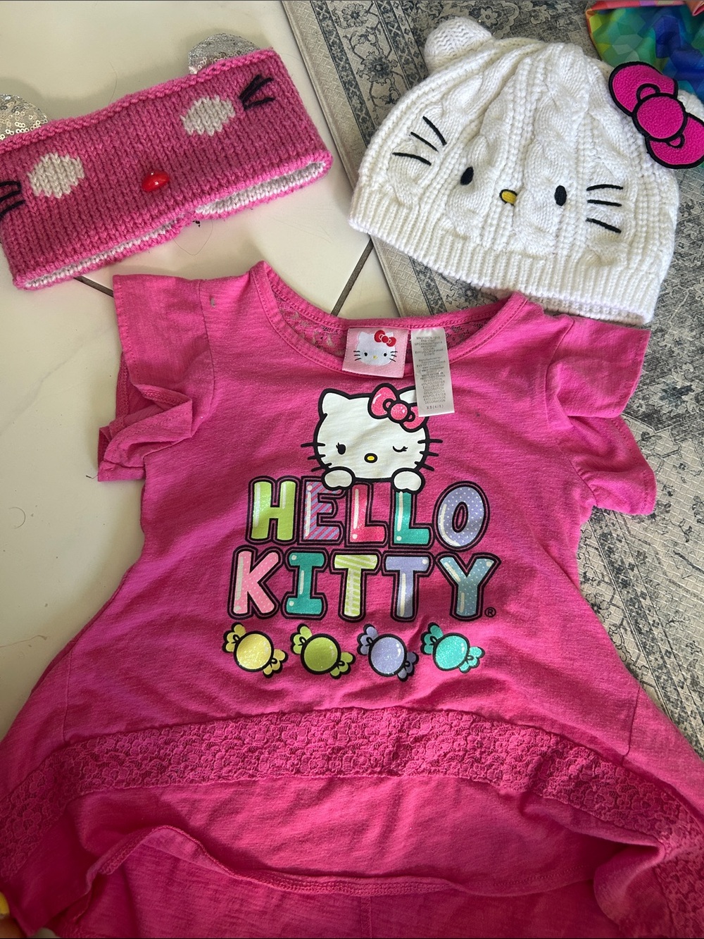 Hello Kitty Shirt, Hats, Headband